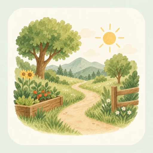 Child exploring plants and nature during Summer Club